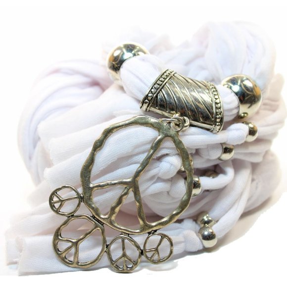 Purity & Peace Pendant Scarf - Picture 1 of 1